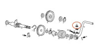 Anello di tenuta per perno di avviamento Piaggio OEM Anello di tenuta per perno di avviamento Piaggio OEM