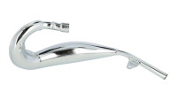 Impianto di scarico Voca Chromed 50/70 cc Cross