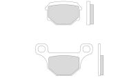 Pastiglie freno Galfer standard Pastiglie freno Galfer standard