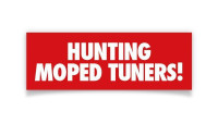 Adesivo ".... Hunting Moped Tuners" Adesivo ".... Hunting Moped Tuners"