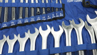Set di chiavi ad anello e chiavi a forchetta Silverline Set di chiavi ad anello e chiavi a forchetta Silverline