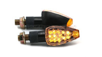 Set di indicatori di direzione a LED Motoflow New Century Nero
