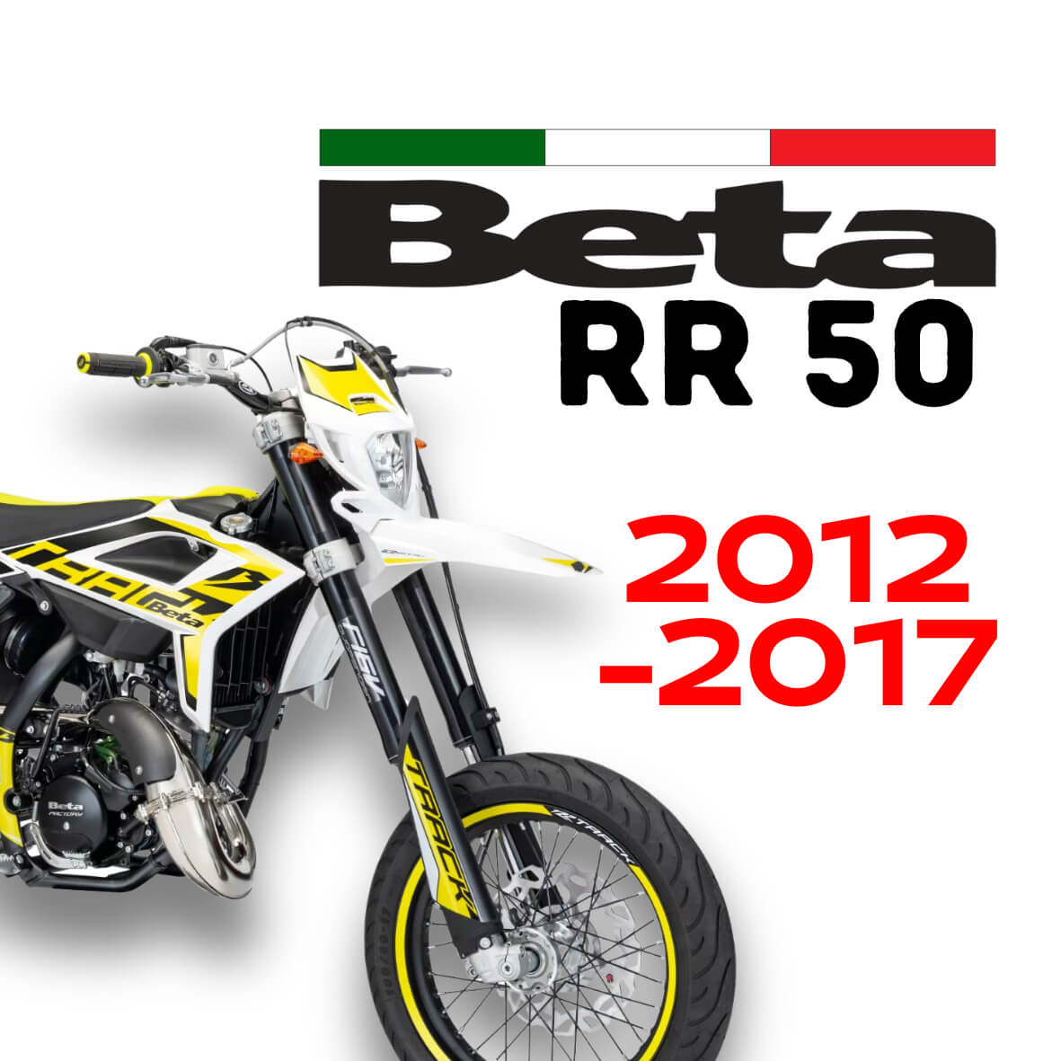 Beta RR 50 2012 al 2017 Tuning e Ricambi