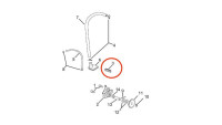 Tubo flessibile / Passacavi pompa olio Minarelli OEM Tubo flessibile / Passacavi pompa olio Minarelli OEM
