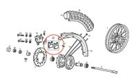 Set pastiglie freno Piaggio OEM Set pastiglie freno Piaggio OEM