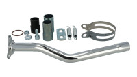 Impianto di scarico Voca Chromed 50/70 cc Cross Impianto di scarico Voca Chromed 50/70 cc Cross