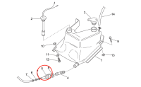 Boccola del serbatoio dell'olio Piaggio OEM Boccola del serbatoio dell'olio Piaggio OEM
