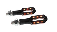 Set di luci lampeggianti a LED Motoflow a doppia faccia Set di luci lampeggianti a LED Motoflow a doppia faccia
