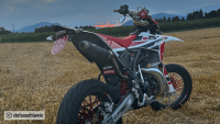 Supporto per targa Motoflow