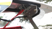 Supporto per targa e fanale posteriore SMTH Motoflow