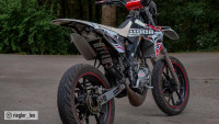 Impianto di scarico Voca Rookie 50/70 cc Impianto di scarico Voca Rookie 50/70 cc