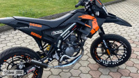 Impianto di scarico Voca Chromed 50/70 cc Impianto di scarico Voca Chromed 50/70 cc