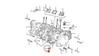 Guarnizione per tappo di scarico olio Piaggio OEM