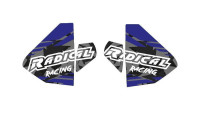 Decorazione per lo scarico Radical Racing "Stripes"" Decorazione per lo scarico Radical Racing "Stripes""