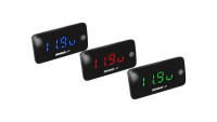 Indicatore di temperatura e voltmetro KOSO Slim Style New Generation Indicatore di temperatura e voltmetro KOSO Slim Style New Generation