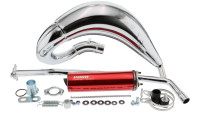 Impianto di scarico Voca Chromed 50/70 cc Cross Impianto di scarico Voca Chromed 50/70 cc Cross