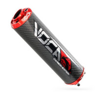 Silenziatore posteriore Voca Bestia Carbon CNC