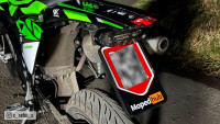 Portatarga + fanale posteriore Black Line Motoflow Portatarga + fanale posteriore Black Line Motoflow