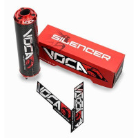 Silenziatore posteriore Voca Bestia Carbon CNC