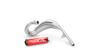 Impianto di scarico Voca Chromed 50/70 cc Cross