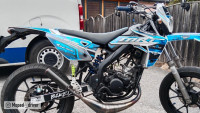 Impianto di scarico Voca Rookie 50/70 cc Impianto di scarico Voca Rookie 50/70 cc