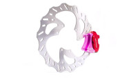 Adattatore per pinza freno a 4 pistoncini Most Racing Adattatore per pinza freno a 4 pistoncini Most Racing