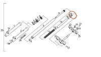 Tappo in gomma per forcella Piaggio OEM Tappo in gomma per forcella Piaggio OEM
