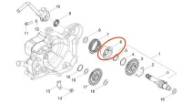 Supporto molla molla di avviamento Piaggio OEM