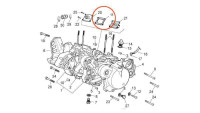 Guarnizione collettore di aspirazione / blocco membrana Piaggio OEM Guarnizione collettore di aspirazione / blocco membrana Piaggio OEM