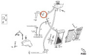 Fascetta stringitubo / Fascetta permanente Piaggio OEM Fascetta stringitubo / Fascetta permanente Piaggio OEM