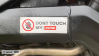 Adesivo «Don't touch my Derbi» Adesivo «Don't touch my Derbi»