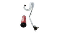 Impianto di scarico Voca Chromed 50/70 cc Cross Impianto di scarico Voca Chromed 50/70 cc Cross