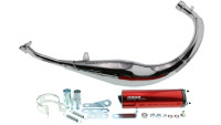 Impianto di scarico Voca Chromed 50/70 cc Impianto di scarico Voca Chromed 50/70 cc