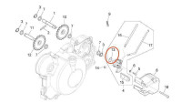 Guarnizione (O-ring) pompa olio Piaggio OEM Guarnizione (O-ring) pompa olio Piaggio OEM