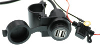 Presa doppia USB da tavolo Motoflow Presa doppia USB da tavolo Motoflow