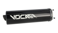 Impianto di scarico Voca Chromed 50/70 cc Cross