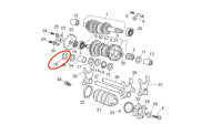 Distanziale cambio Piaggio OEM Distanziale cambio Piaggio OEM