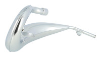 Impianto di scarico Voca Chromed 50/70 cc Cross