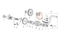 Anello di sicurezza / Anello Seeger per pignone del motorino di avviamento Piaggio OEM Anello di sicurezza / Anello Seeger per pignone del motorino di avviamento Piaggio OEM