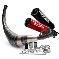 Impianto di scarico Voca Rookie 50/70 cc Impianto di scarico Voca Rookie 50/70 cc