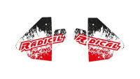 Decorazione per lo scarico Radical Racing "Splash" Decorazione per lo scarico Radical Racing "Splash"